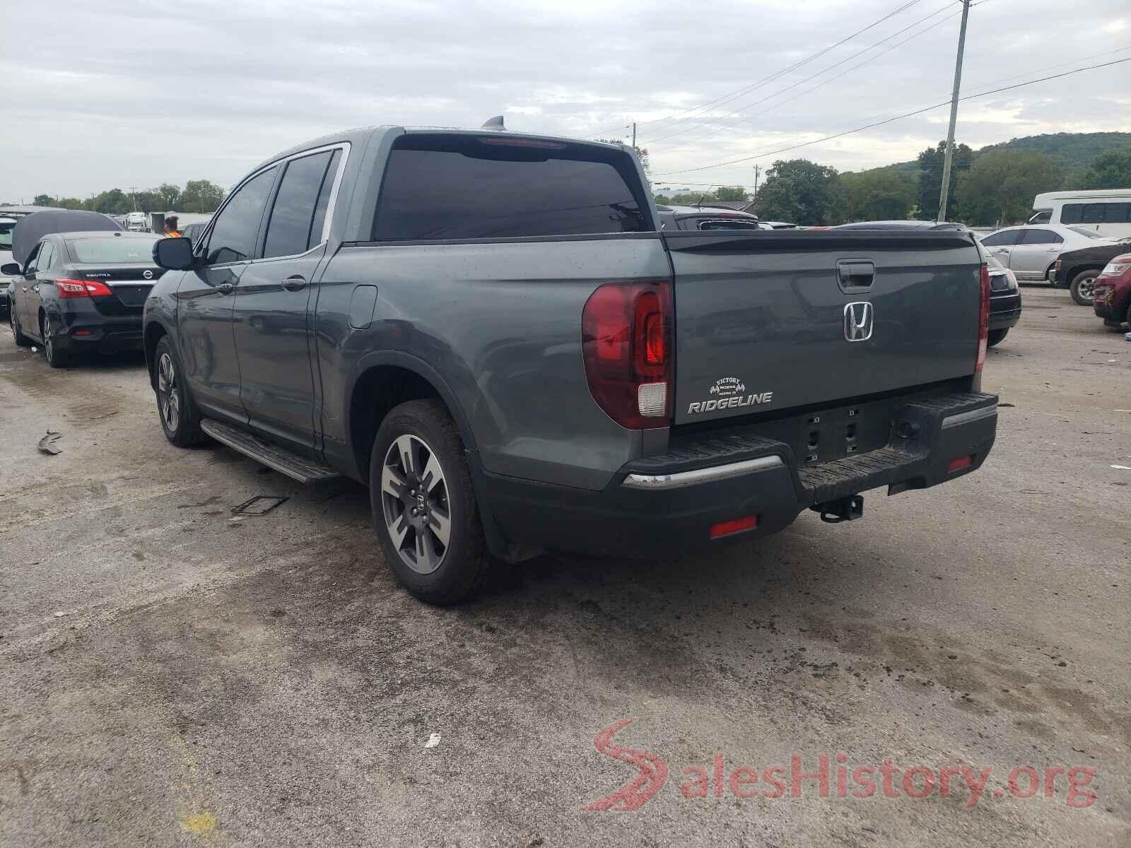 5FPYK2F65HB007602 2017 HONDA RIDGELINE