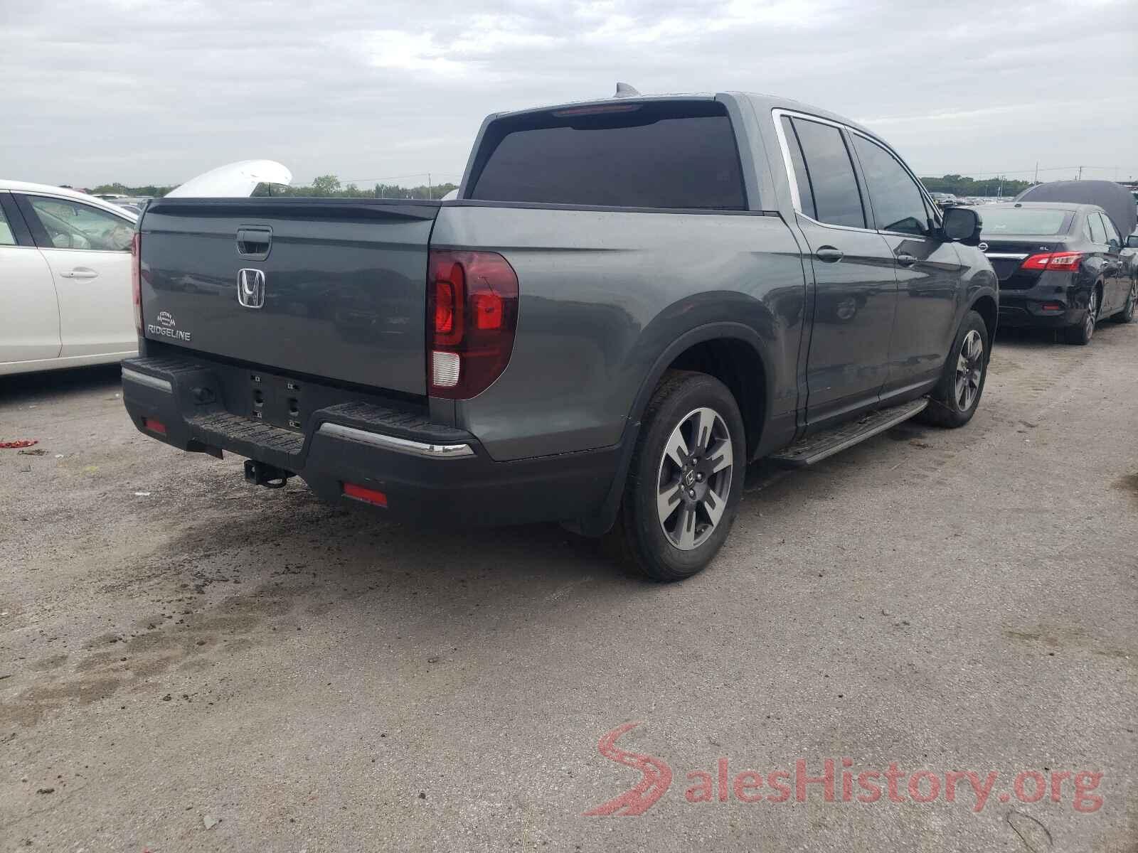 5FPYK2F65HB007602 2017 HONDA RIDGELINE