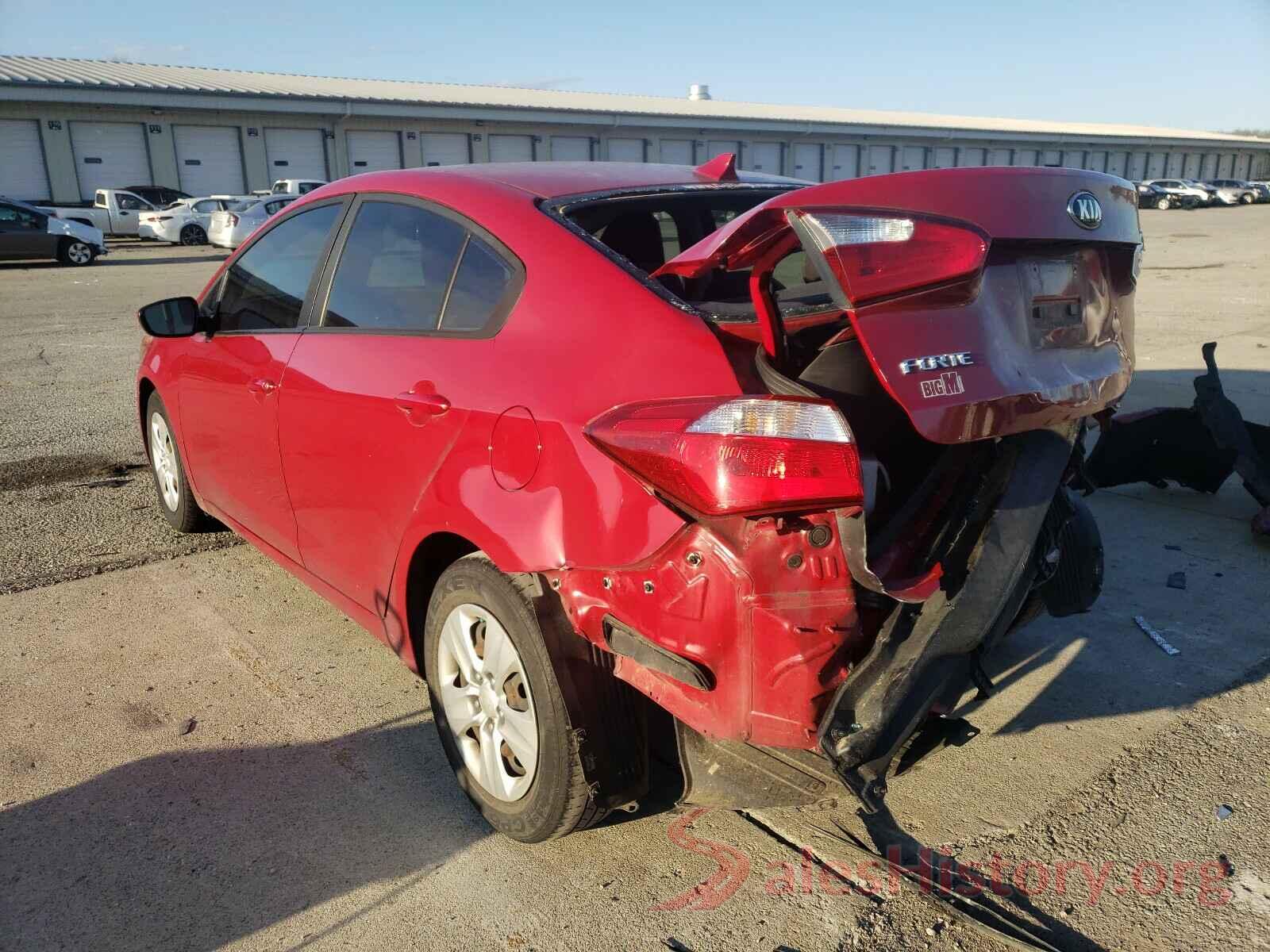 KNAFK4A68G5600869 2016 KIA FORTE