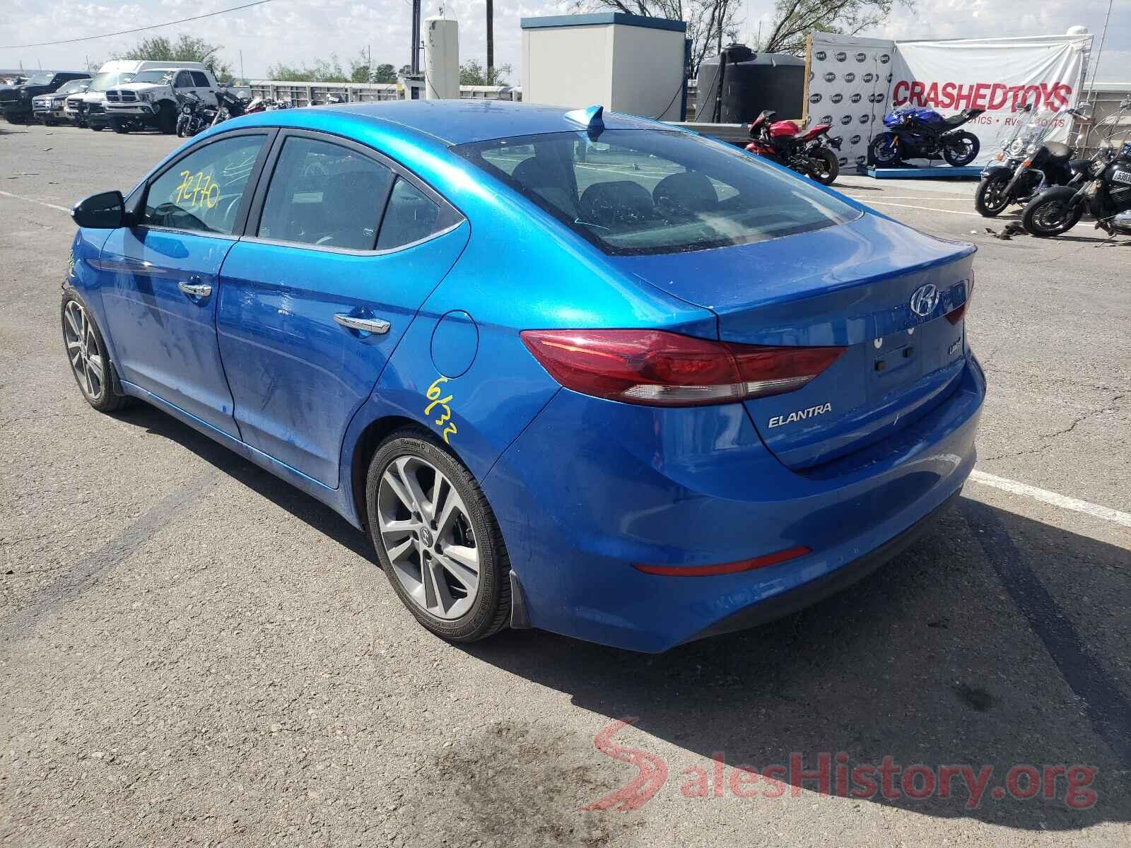 KMHD84LF0HU197396 2017 HYUNDAI ELANTRA