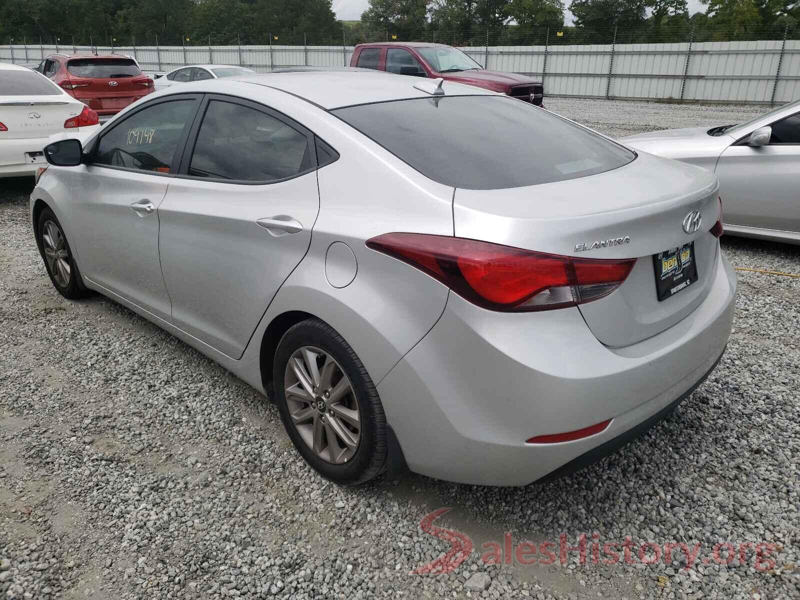 5NPDH4AE2GH715788 2016 HYUNDAI ELANTRA