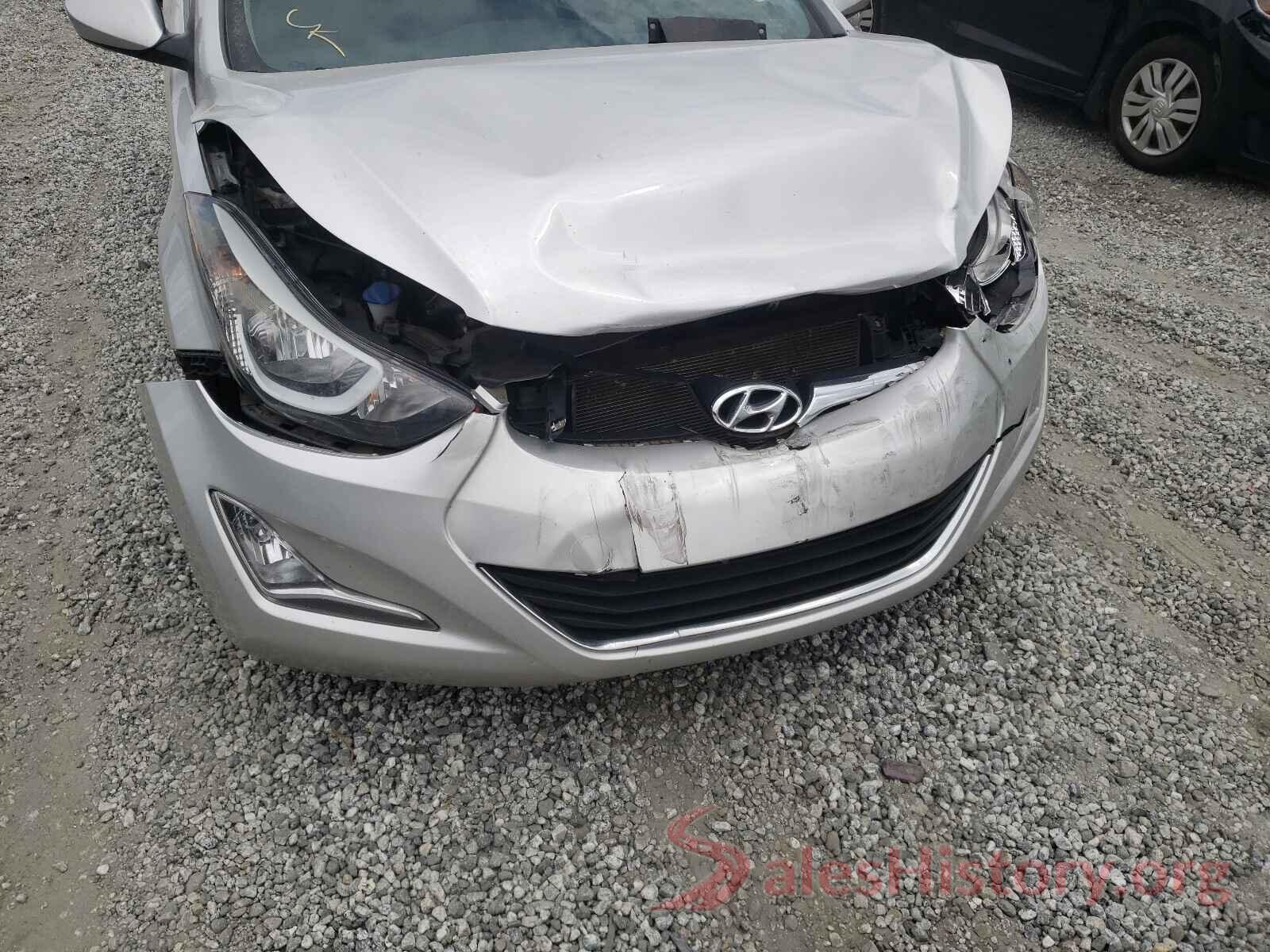 5NPDH4AE2GH715788 2016 HYUNDAI ELANTRA