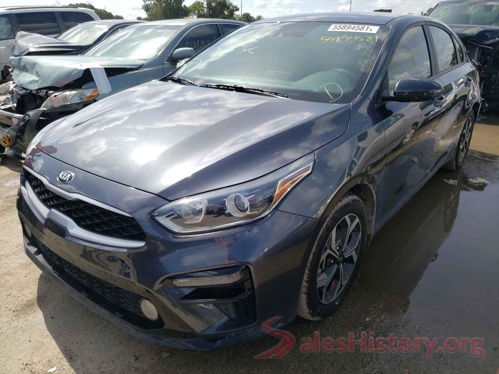 3KPF24AD3LE235386 2020 KIA FORTE