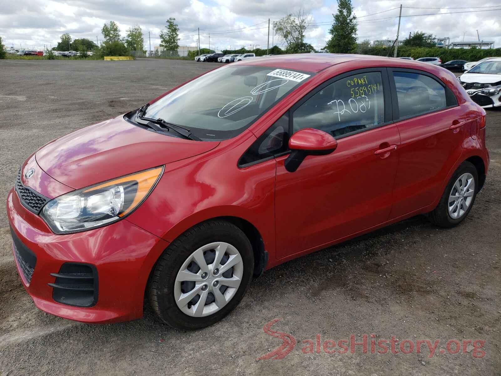 KNADM5A38G6573938 2016 KIA RIO