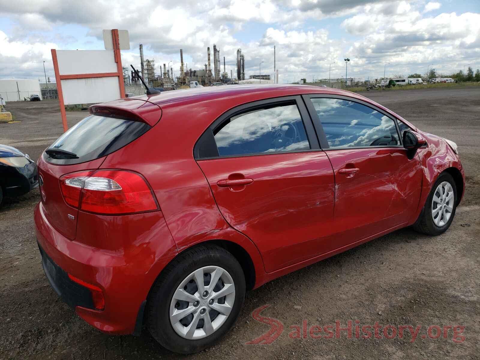 KNADM5A38G6573938 2016 KIA RIO