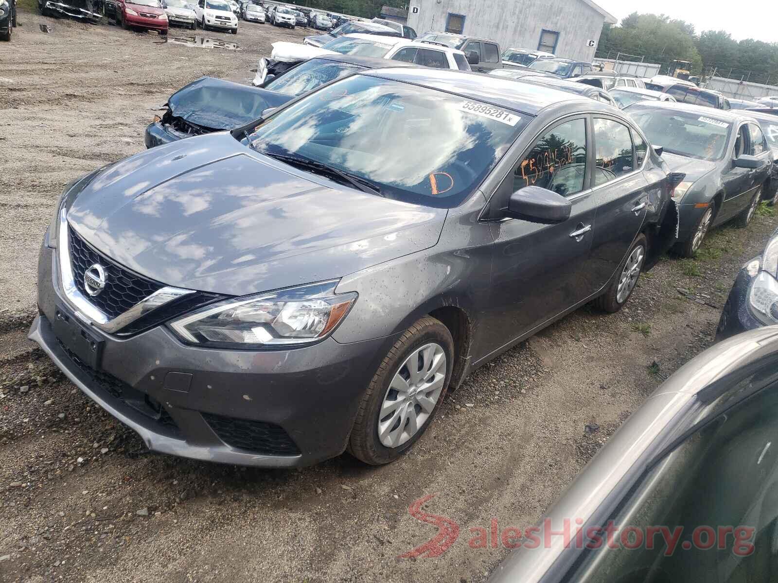 3N1AB7AP0KY214565 2019 NISSAN SENTRA