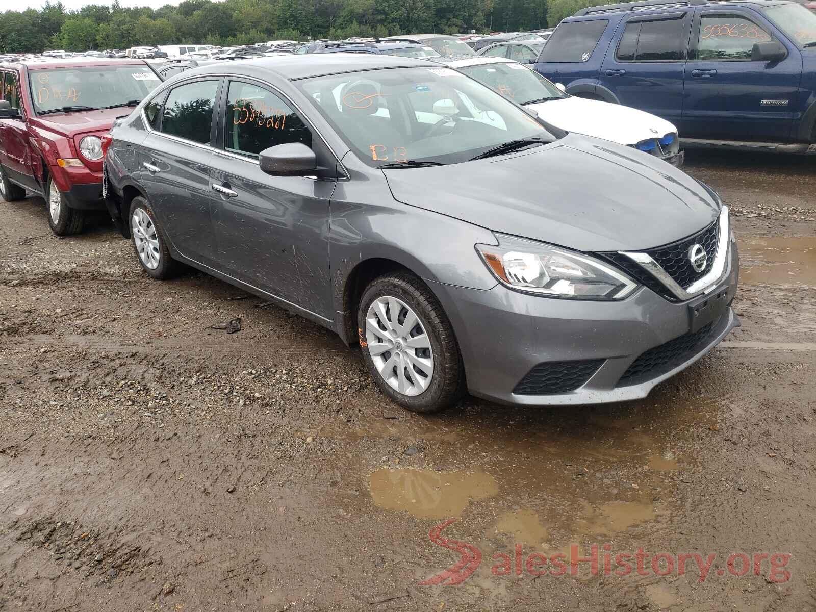 3N1AB7AP0KY214565 2019 NISSAN SENTRA