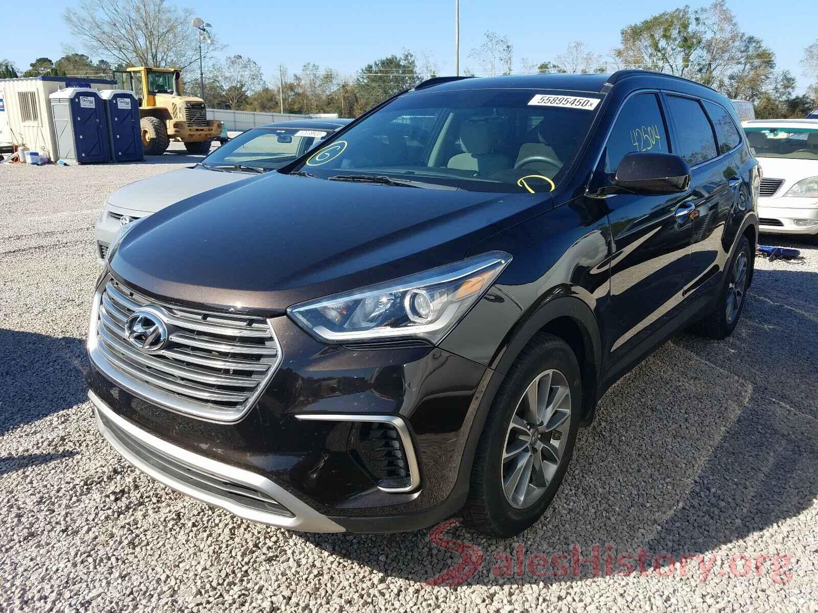 KM8SM4HF1HU250389 2017 HYUNDAI SANTA FE