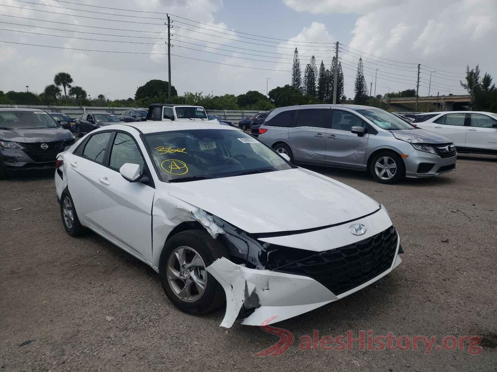 5NPLL4AG7MH025686 2021 HYUNDAI ELANTRA