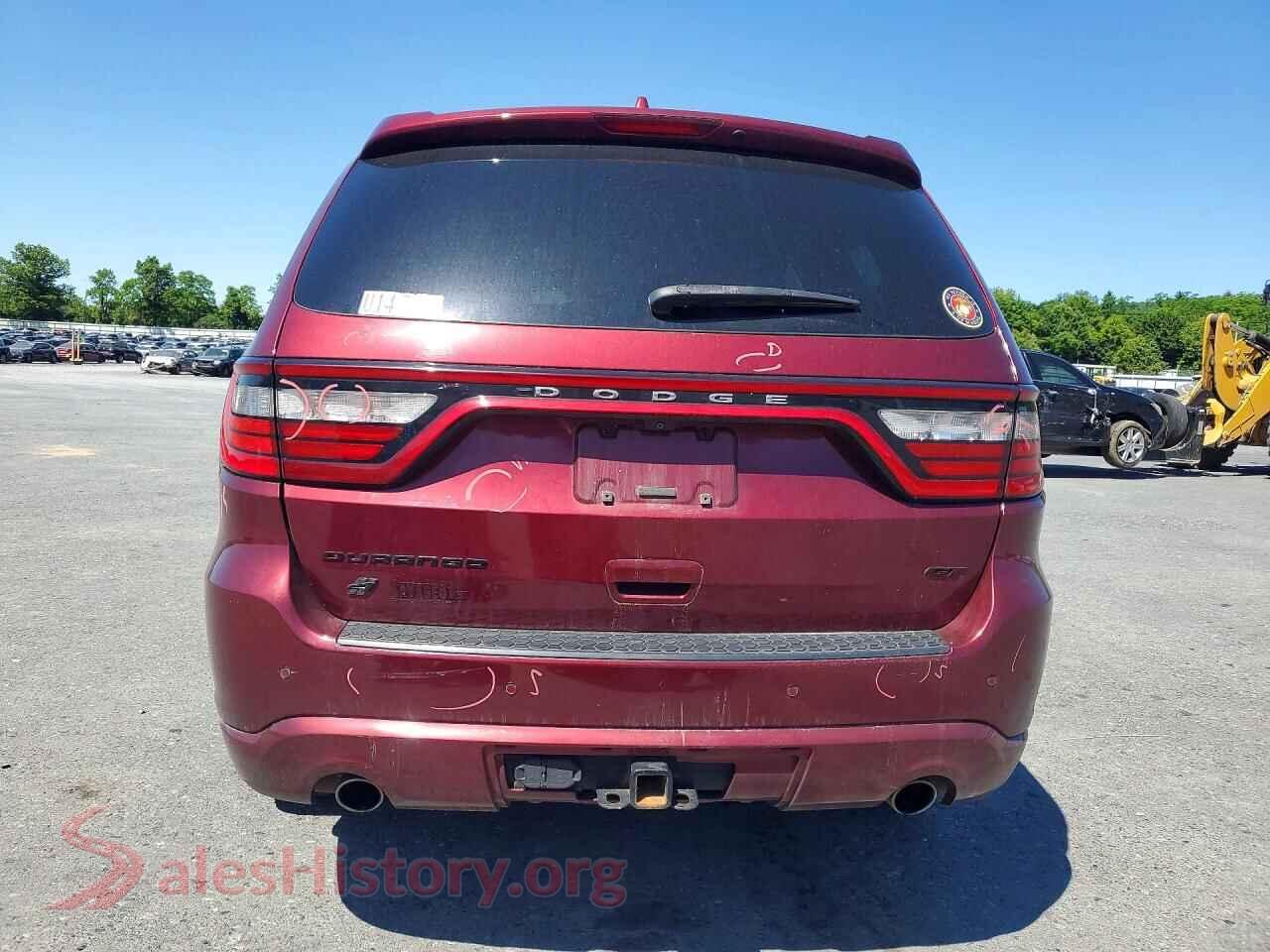 2018 DODGE DURANGO VIN 1C4RDJDGXJC434998, left side view