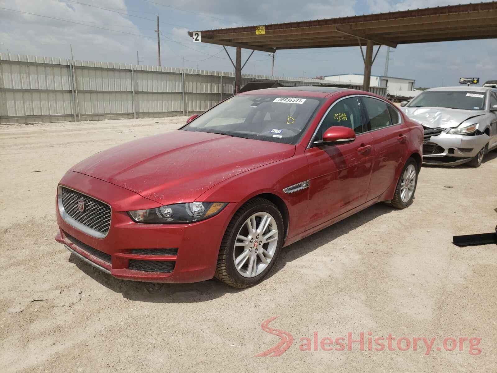 SAJAD4FX7JCP32342 2018 JAGUAR XE