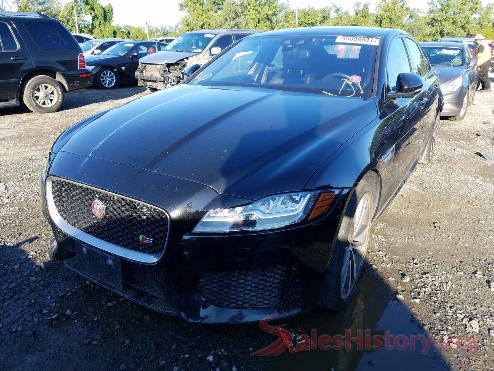 SAJBM4BV8GCY14226 2016 JAGUAR XF