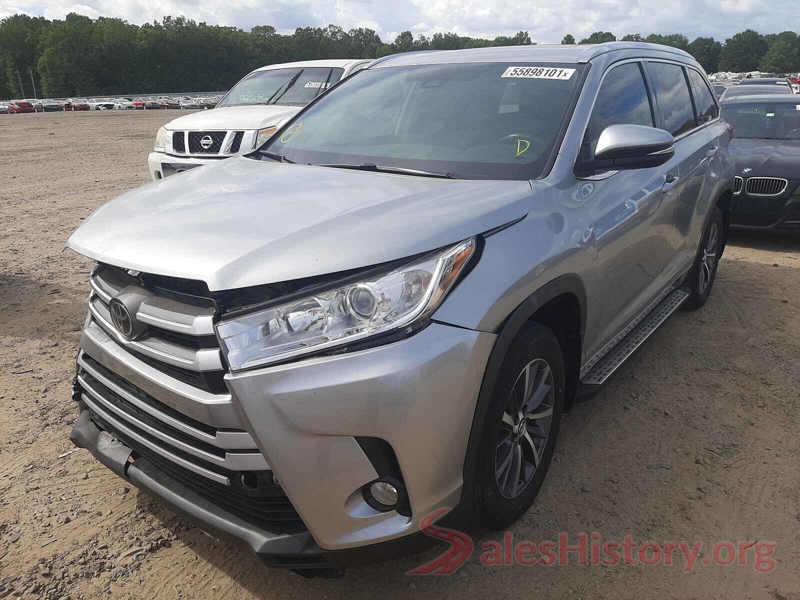 5TDJZRFH5JS537909 2018 TOYOTA HIGHLANDER