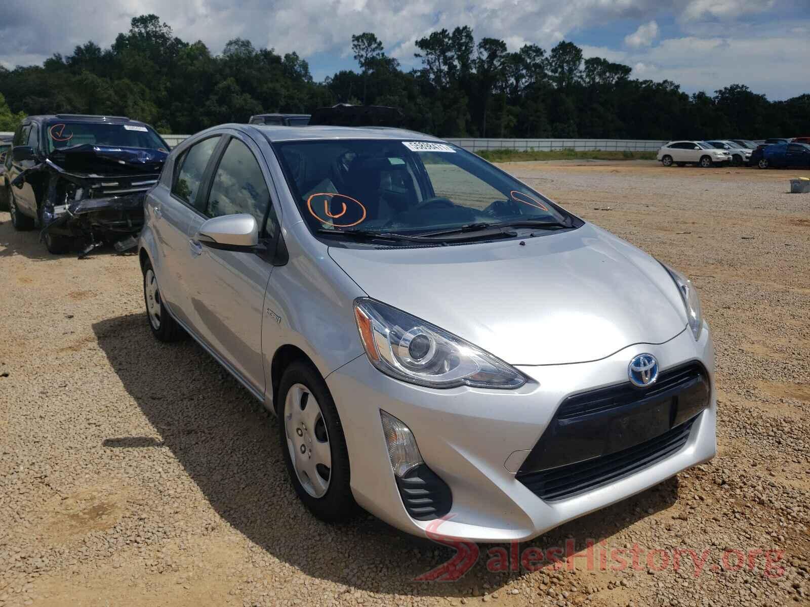 JTDKDTB36G1135445 2016 TOYOTA PRIUS