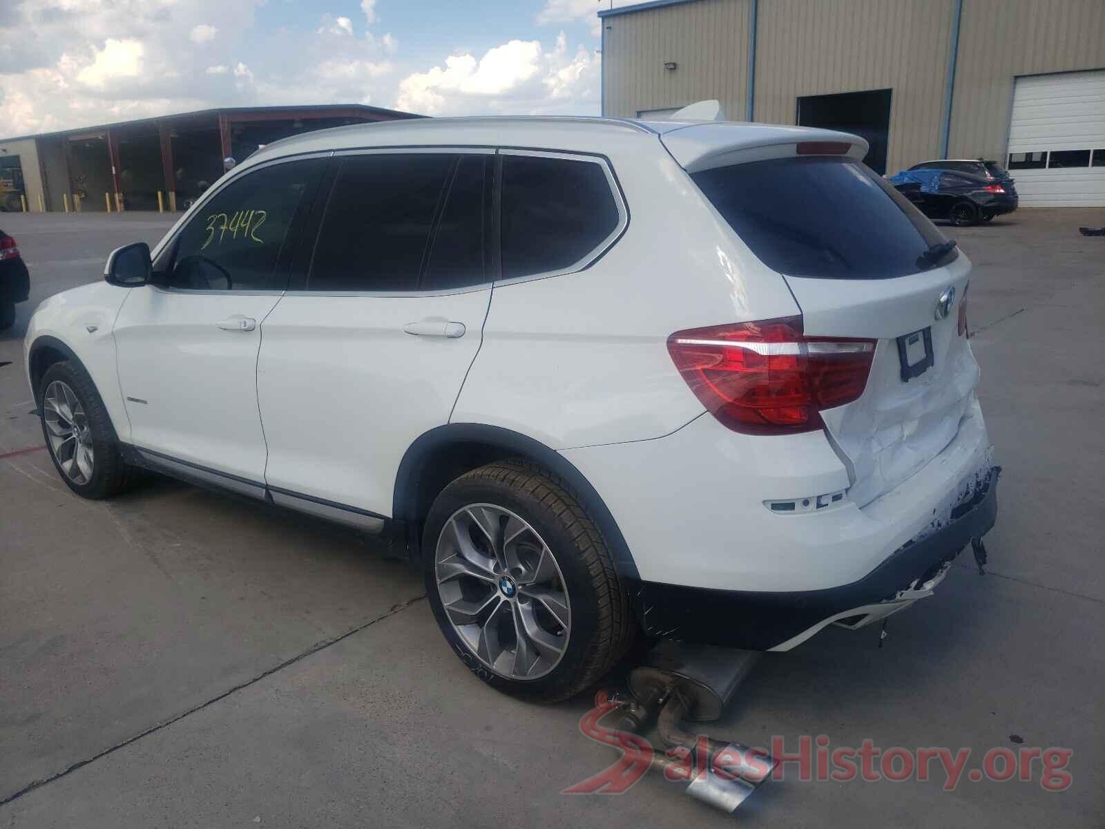 5UXWZ7C39H0V94337 2017 BMW X3