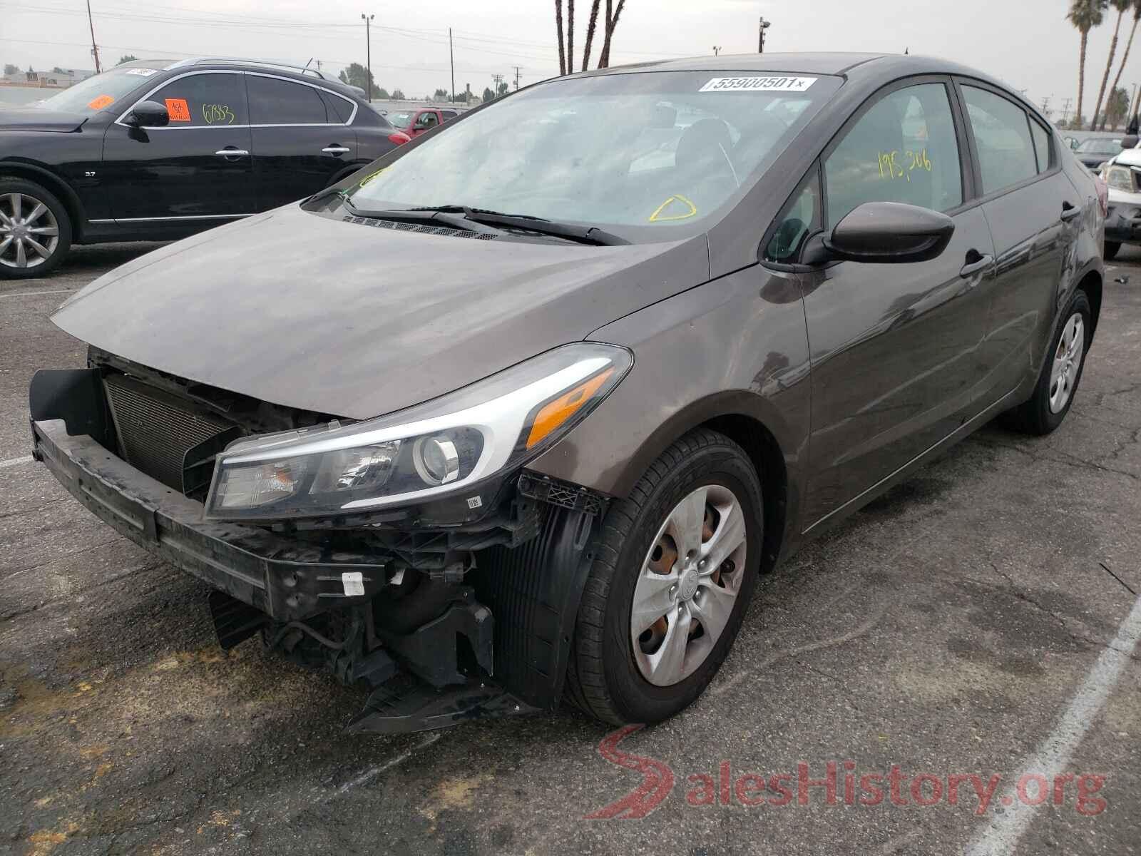 3KPFL4A70HE057435 2017 KIA FORTE