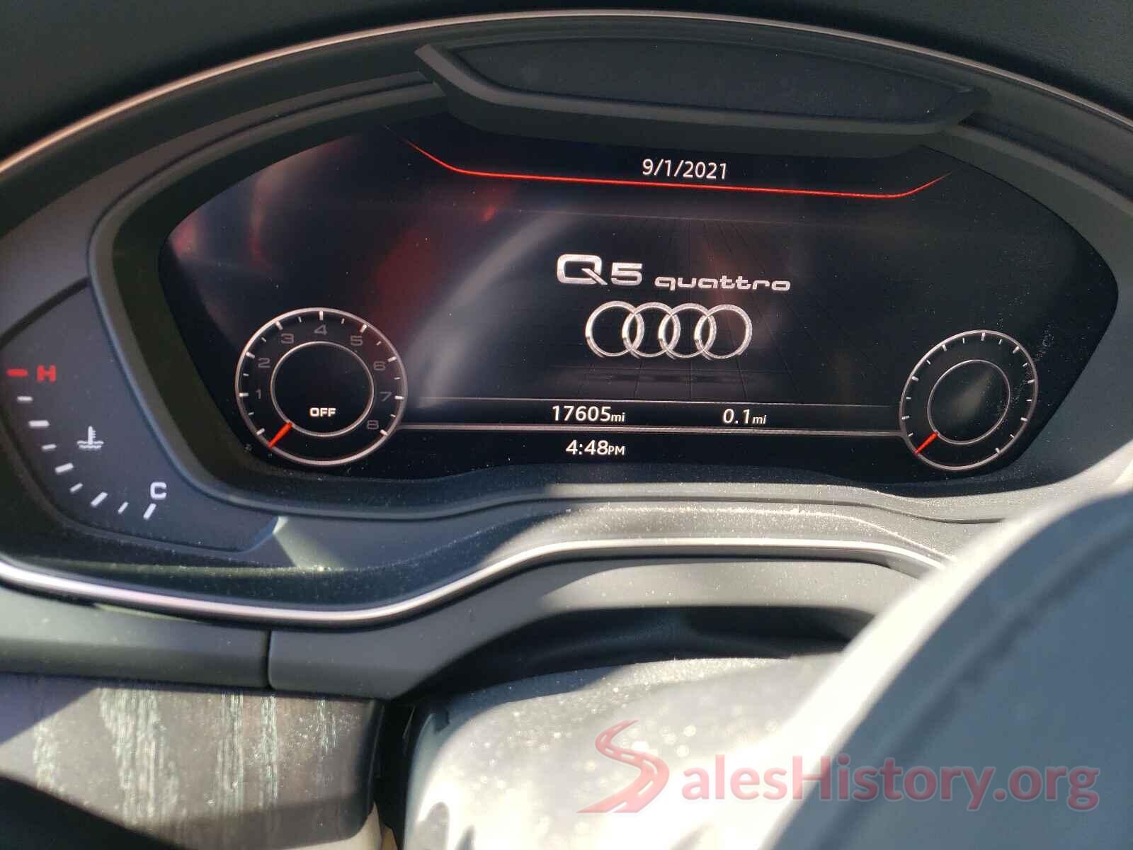 WA1CNAFY7K2015582 2019 AUDI Q5