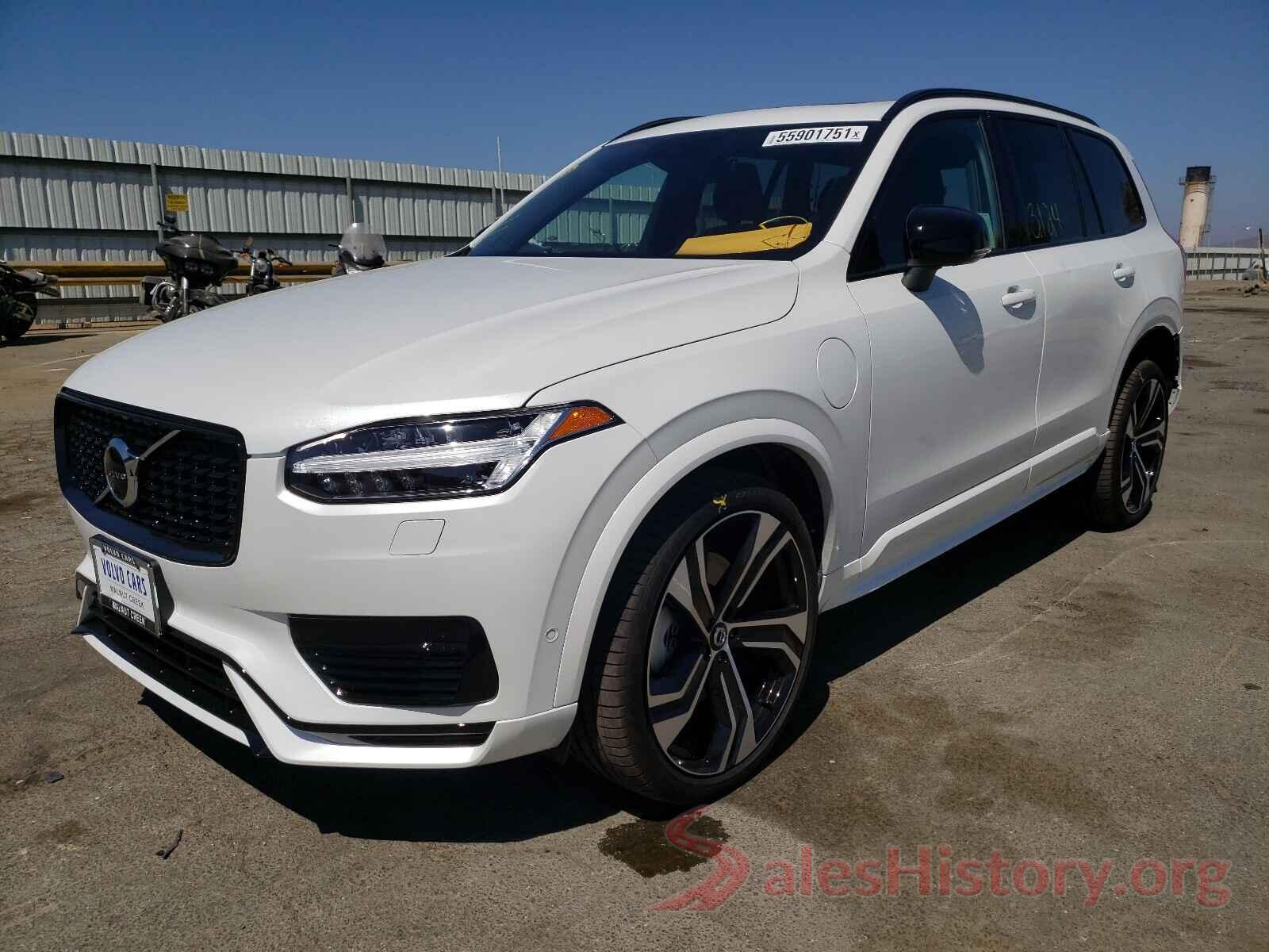 YV4BR0CM0M1738293 2021 VOLVO XC90