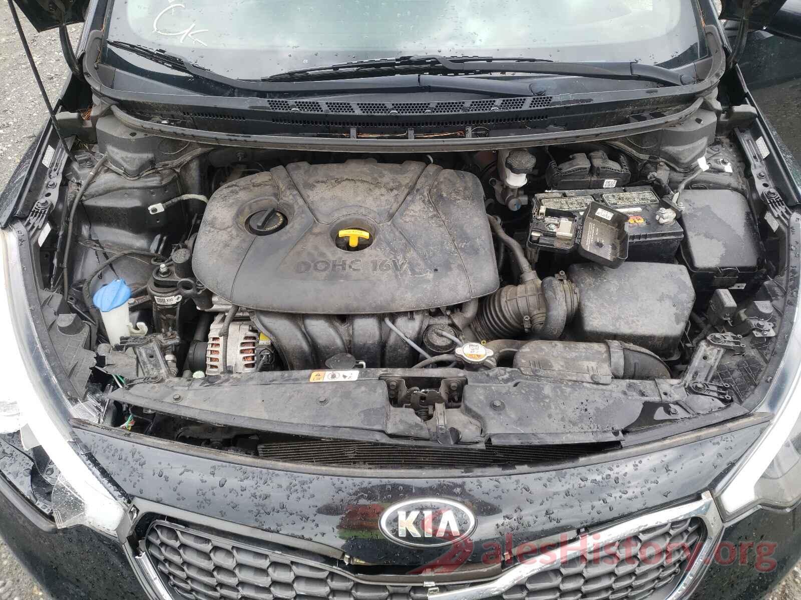 KNAFX4A6XG5532656 2016 KIA FORTE