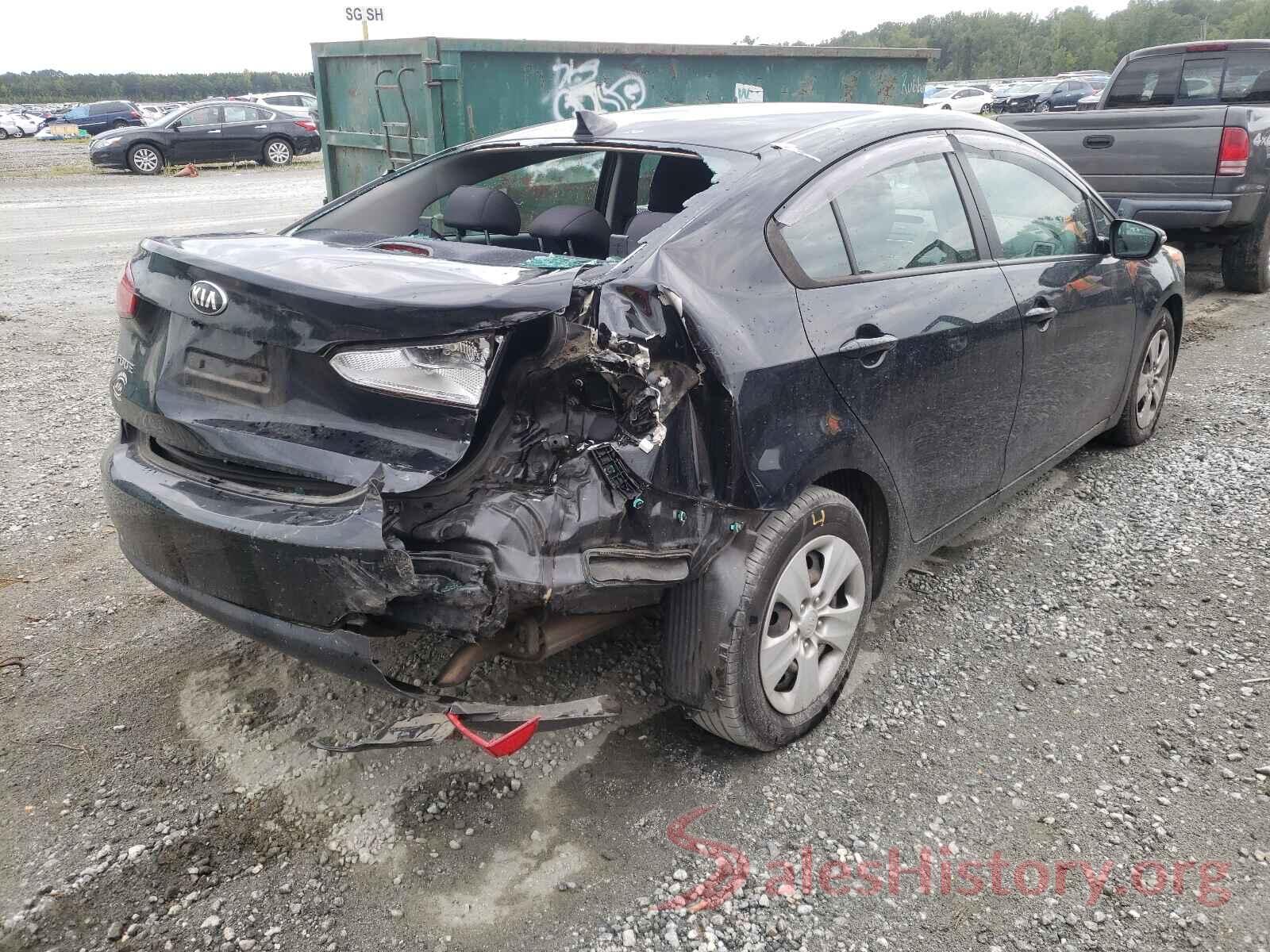 KNAFX4A6XG5532656 2016 KIA FORTE