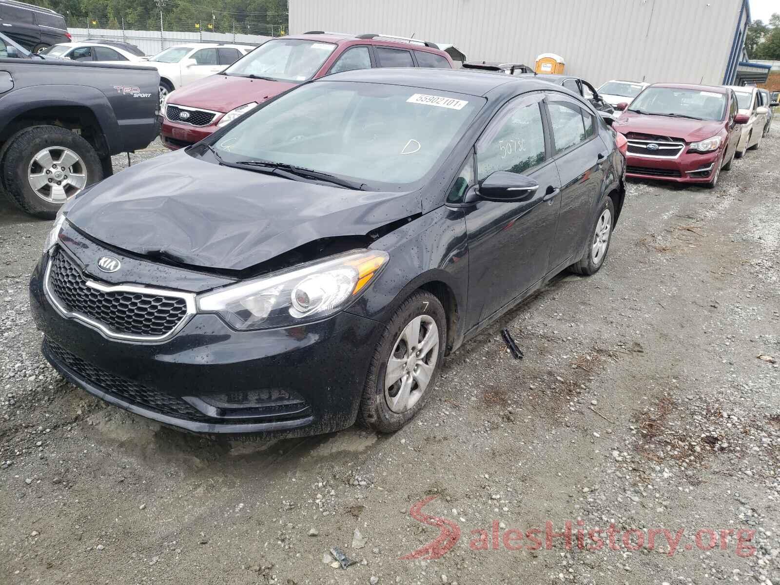 KNAFX4A6XG5532656 2016 KIA FORTE