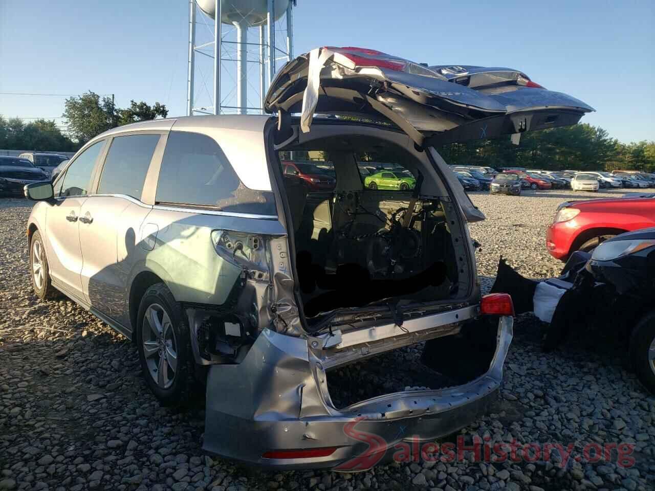 5FNRL6H53KB020376 2019 HONDA ODYSSEY