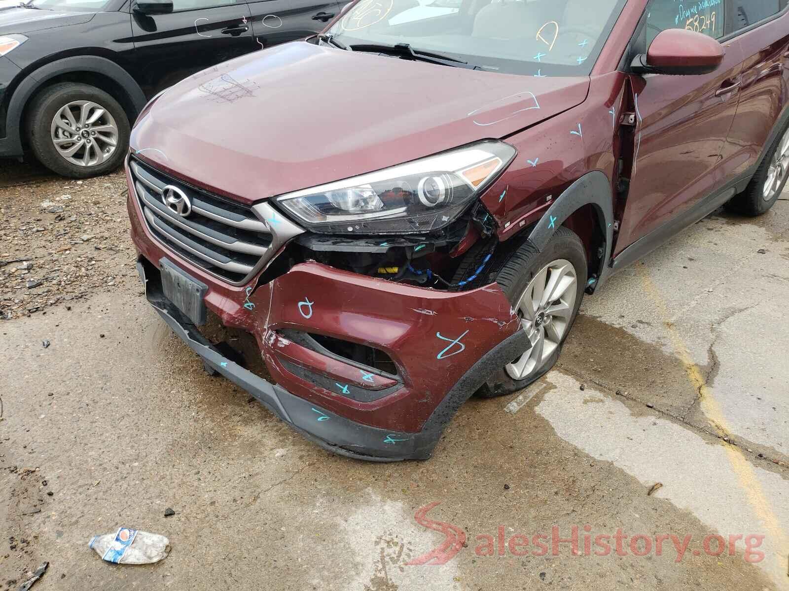 KM8J3CA43GU157535 2016 HYUNDAI TUCSON