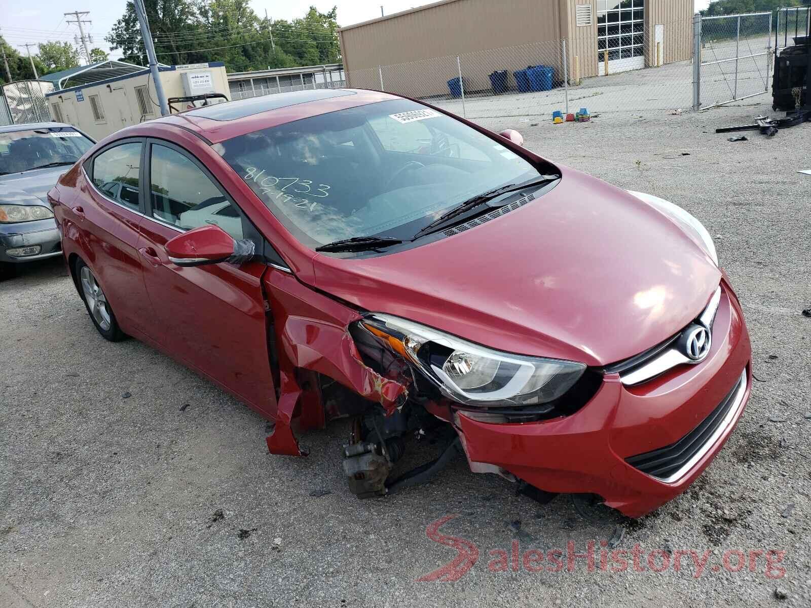 KMHDH4AE7GU553450 2016 HYUNDAI ELANTRA