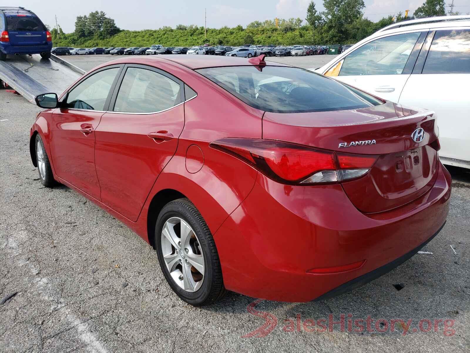 KMHDH4AE7GU553450 2016 HYUNDAI ELANTRA