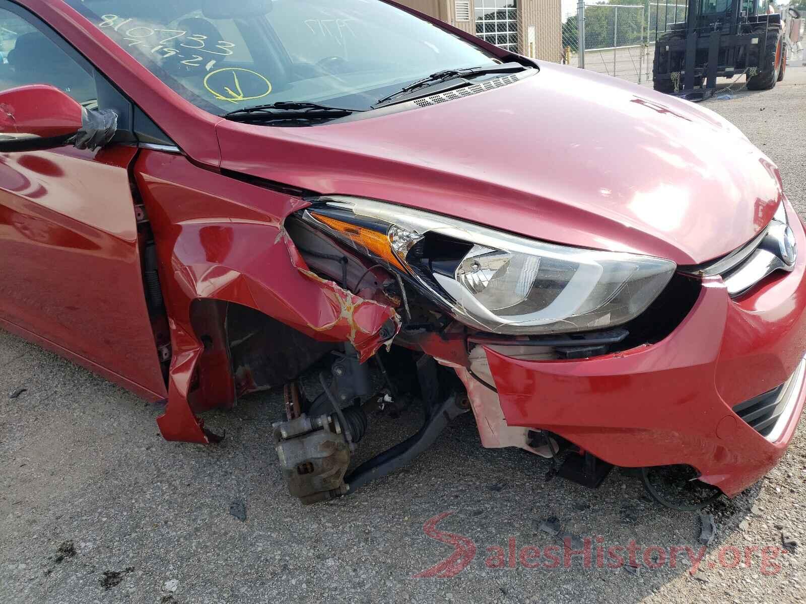 KMHDH4AE7GU553450 2016 HYUNDAI ELANTRA