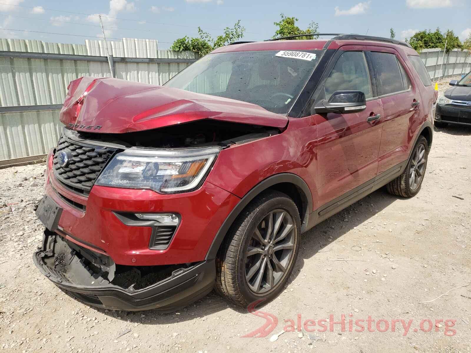 1FM5K8GT3KGA08579 2019 FORD EXPLORER