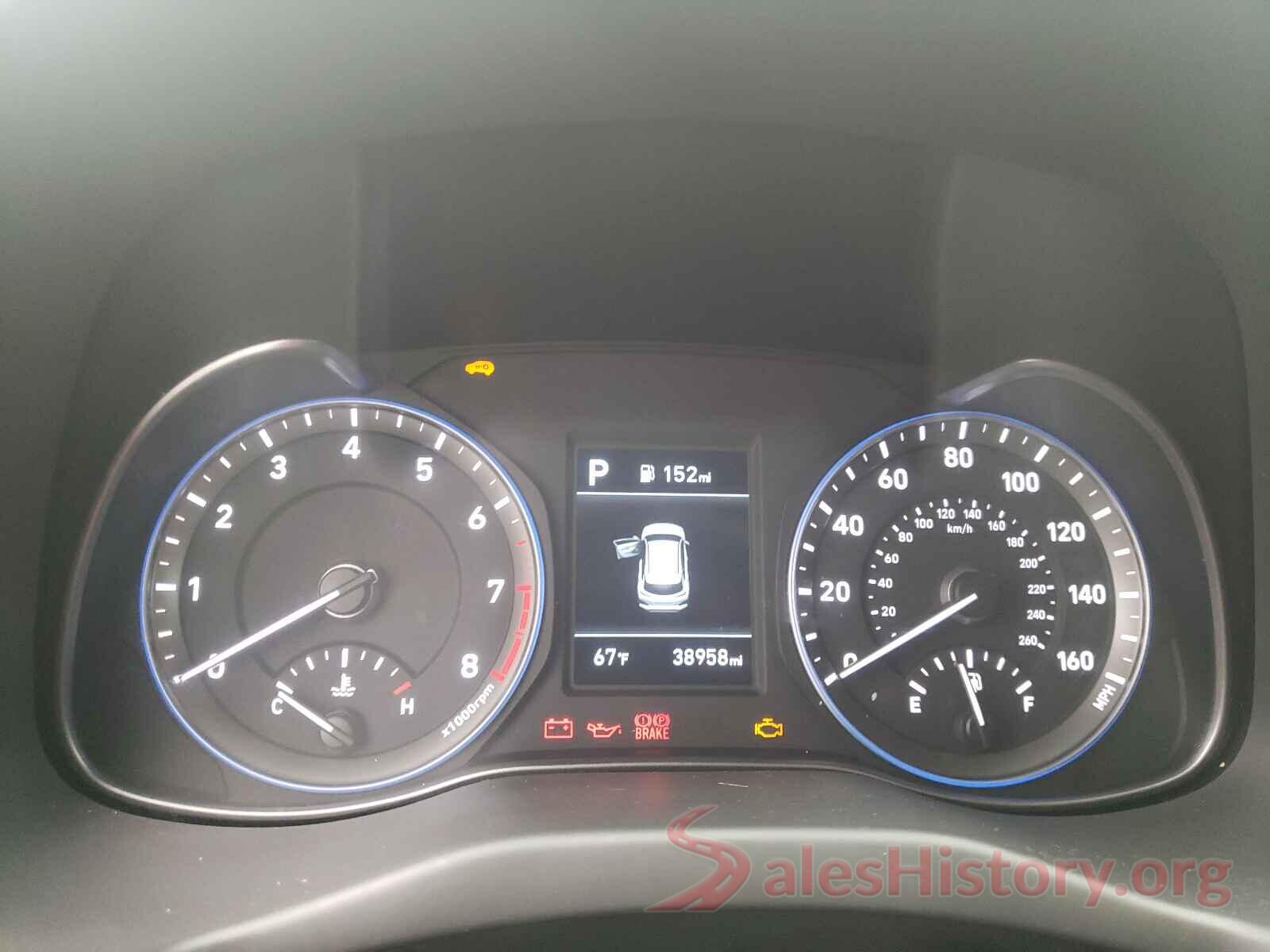 KM8K22AA5KU332917 2019 HYUNDAI KONA