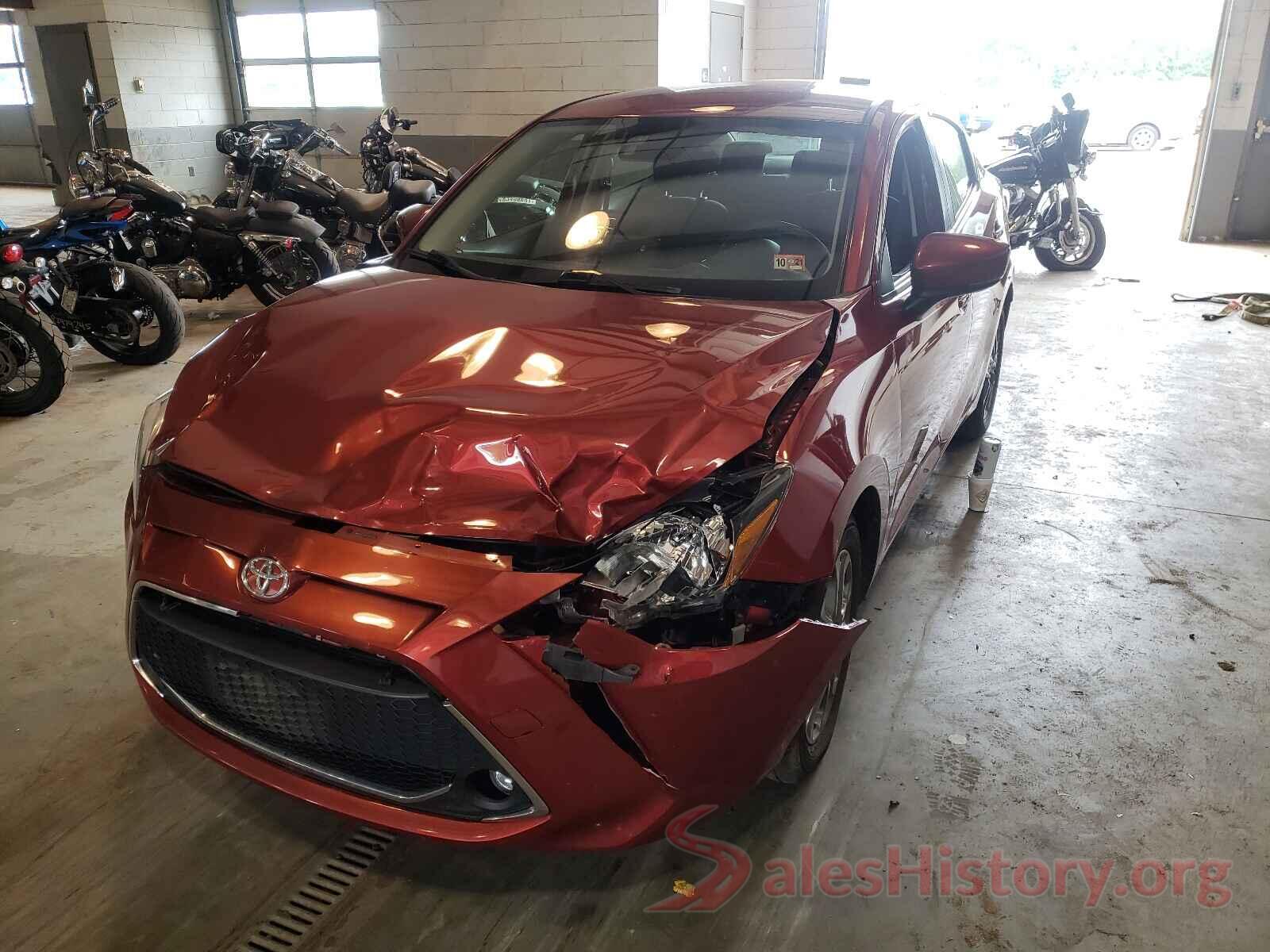 3MYDLBYV1KY507259 2019 TOYOTA YARIS