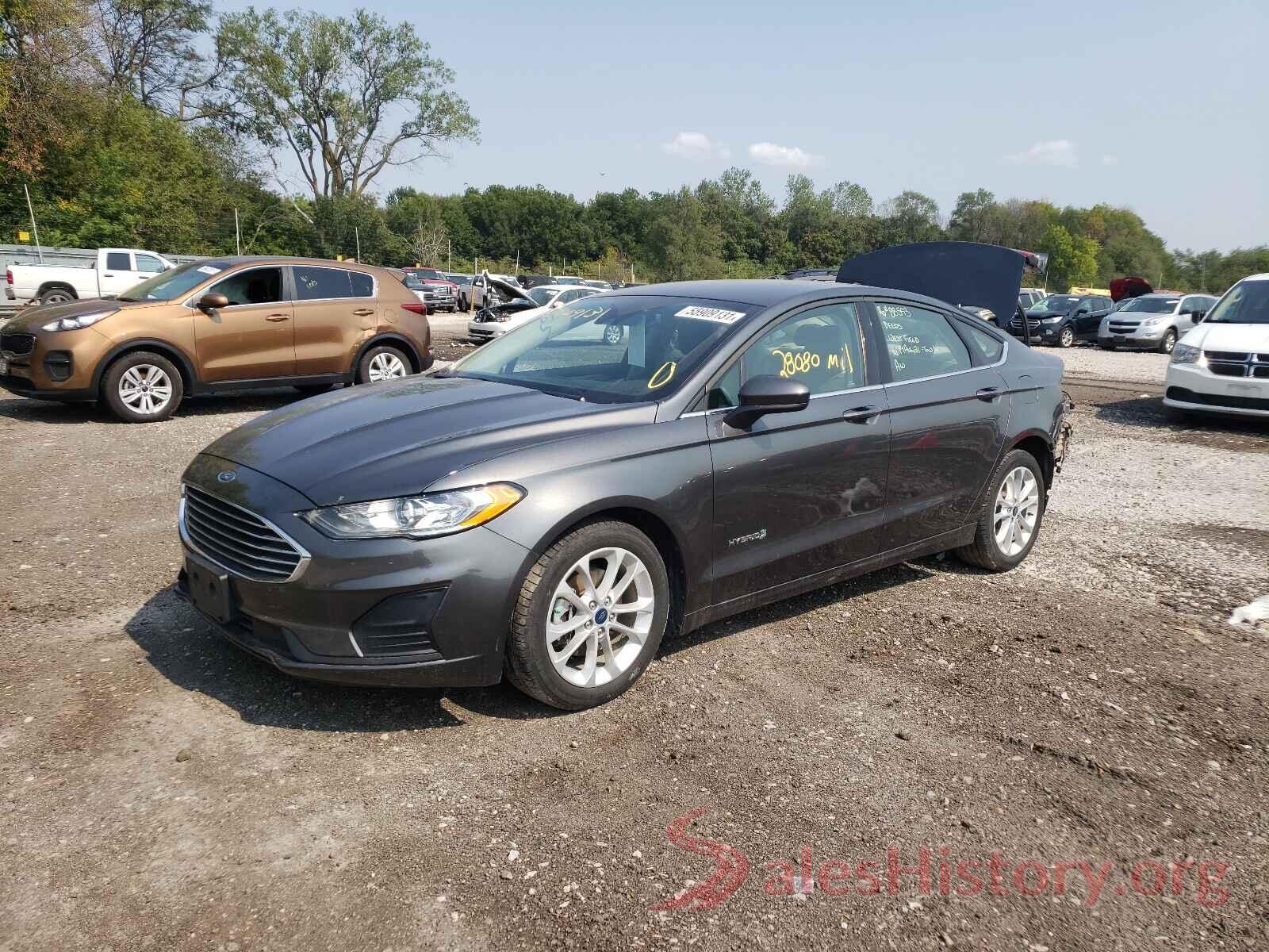 3FA6P0LU9KR114124 2019 FORD FUSION