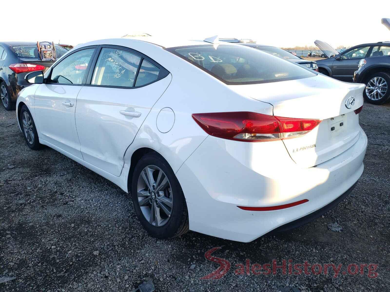 5NPD84LF2JH309118 2018 HYUNDAI ELANTRA