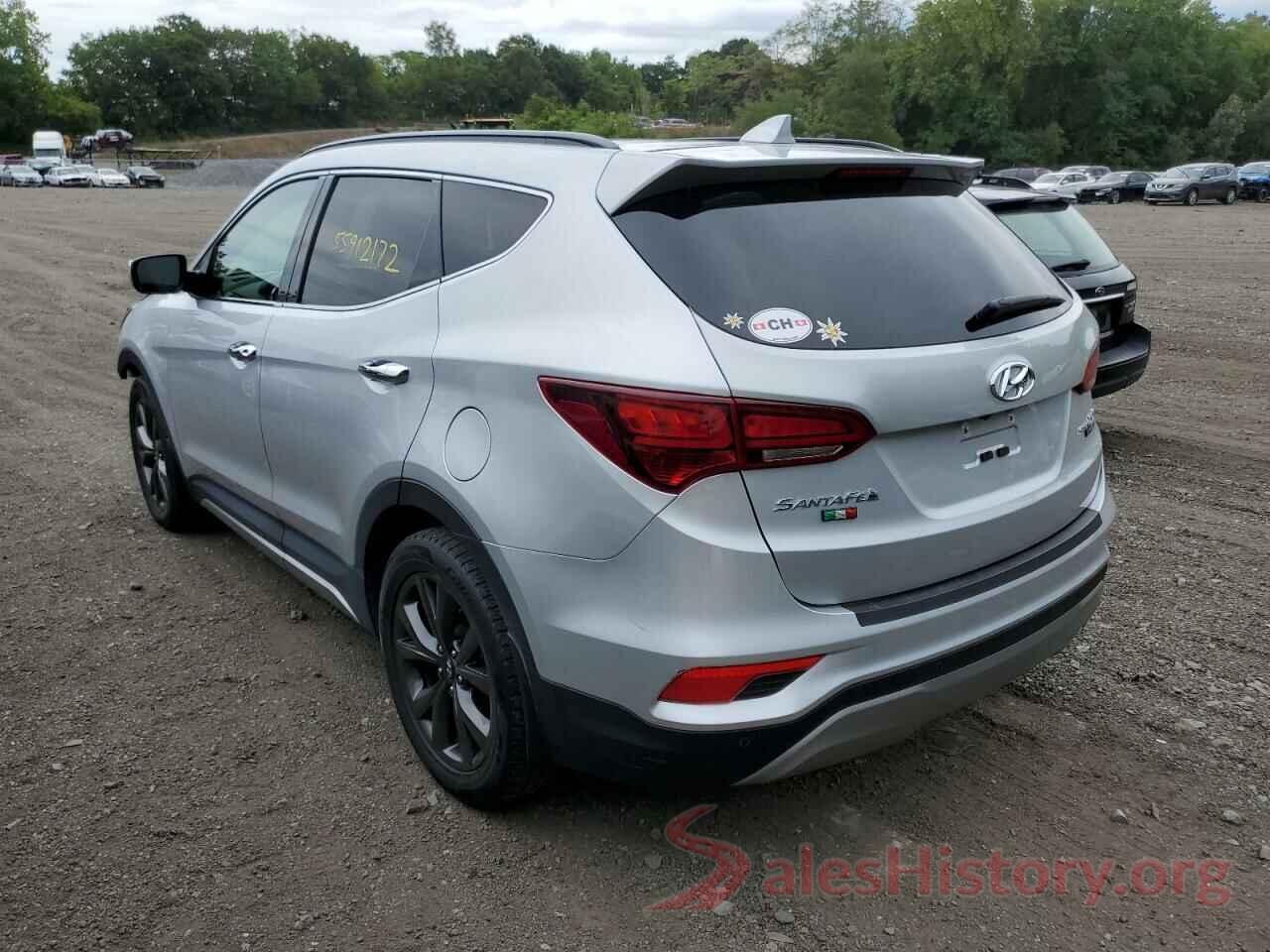 5XYZWDLAXJG523538 2018 HYUNDAI SANTA FE