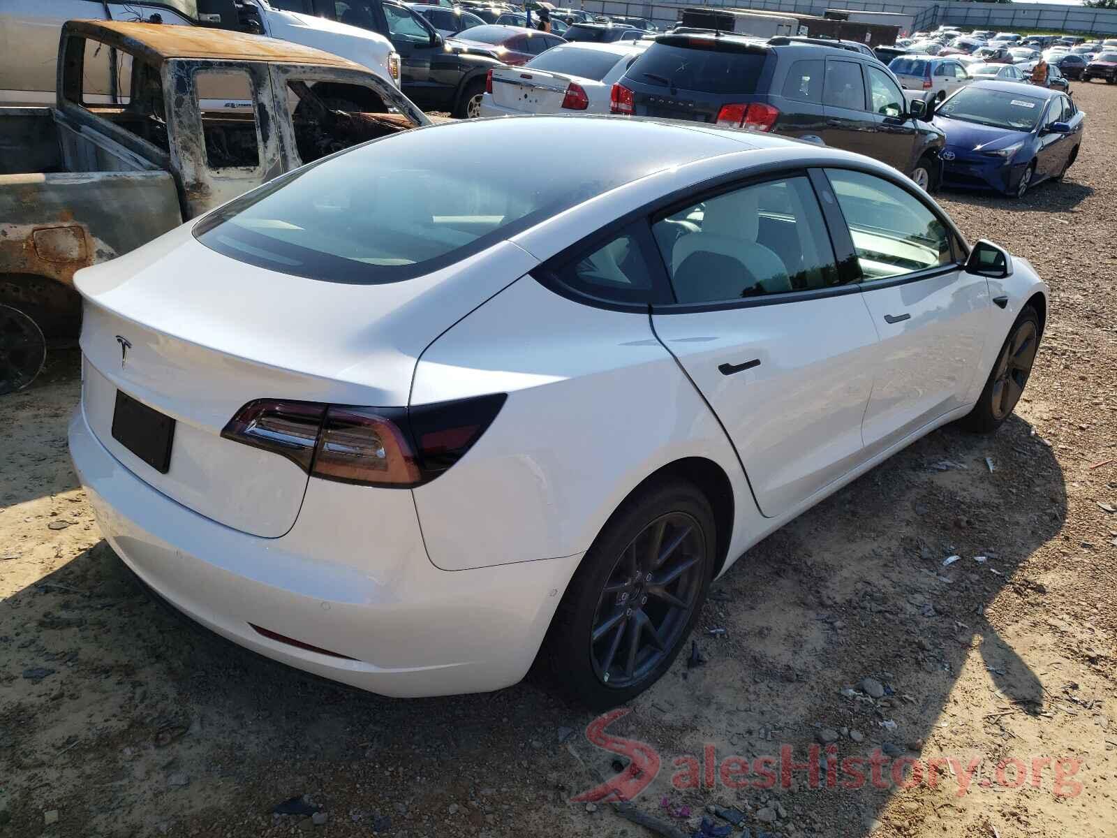 5YJ3E1EAXMF915824 2021 TESLA MODEL 3