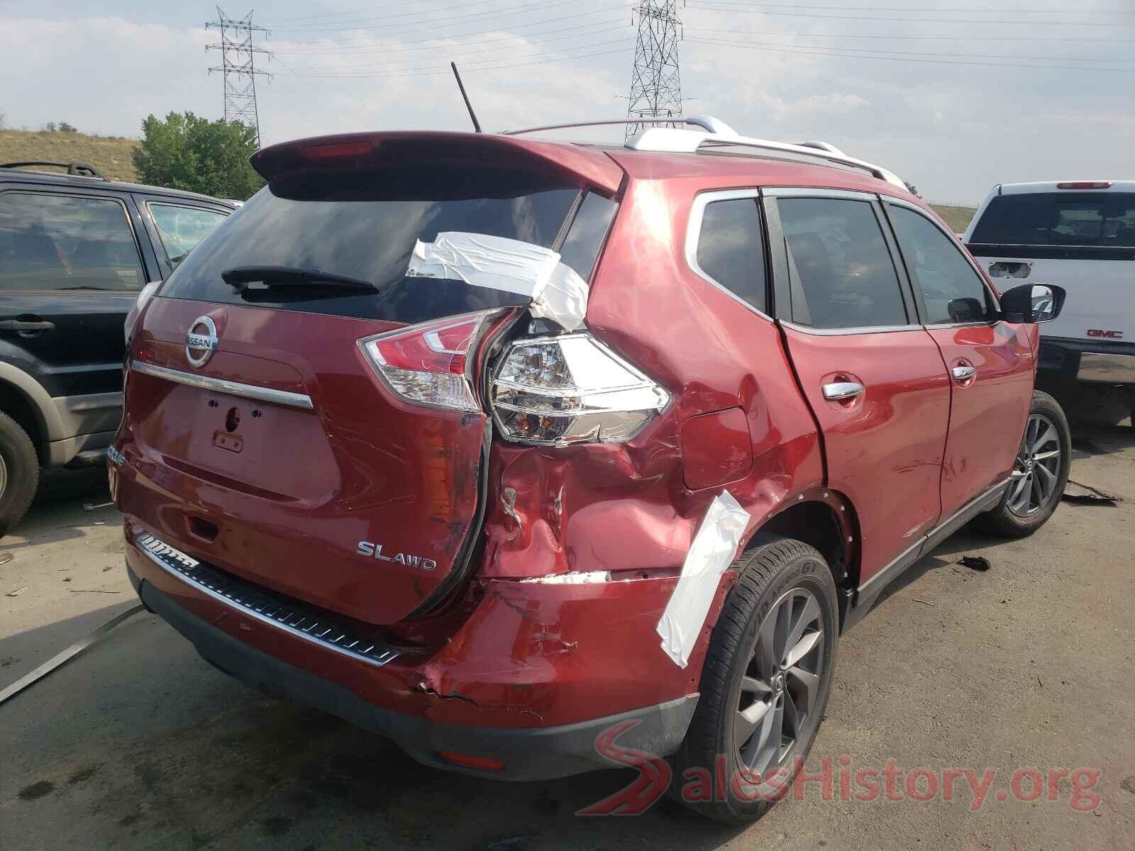 5N1AT2MVXGC812844 2016 NISSAN ROGUE