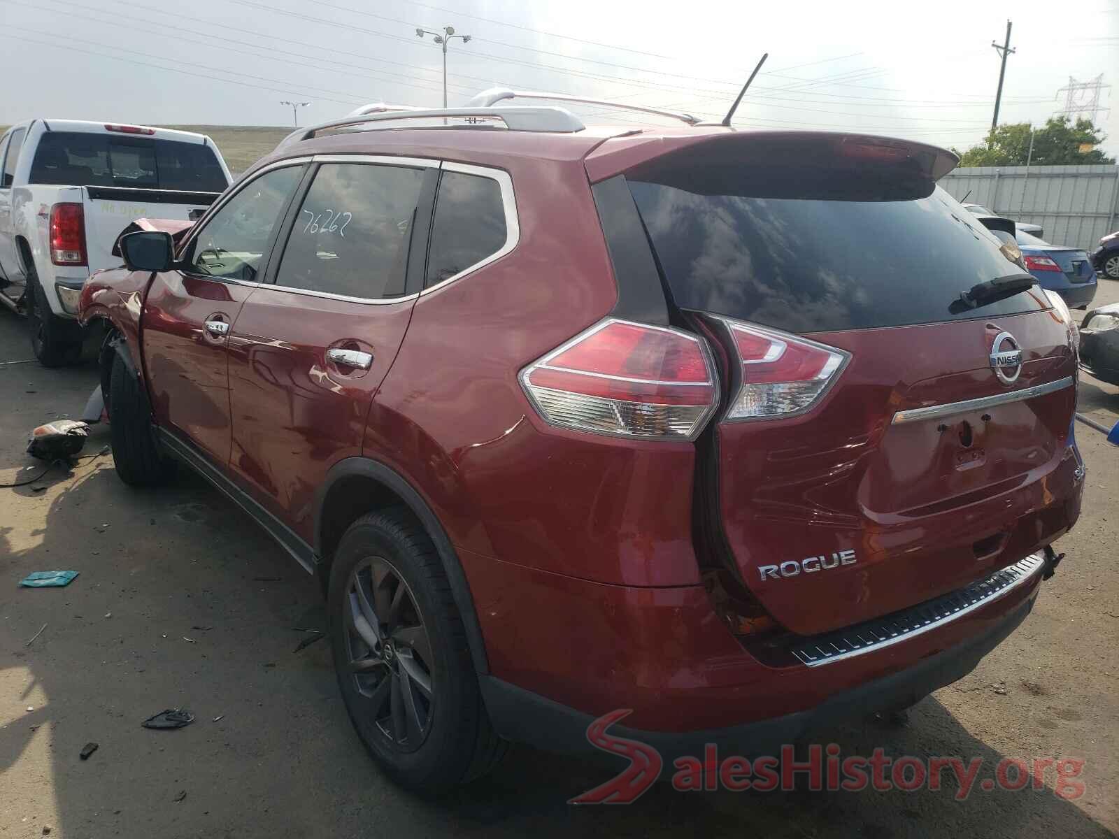 5N1AT2MVXGC812844 2016 NISSAN ROGUE