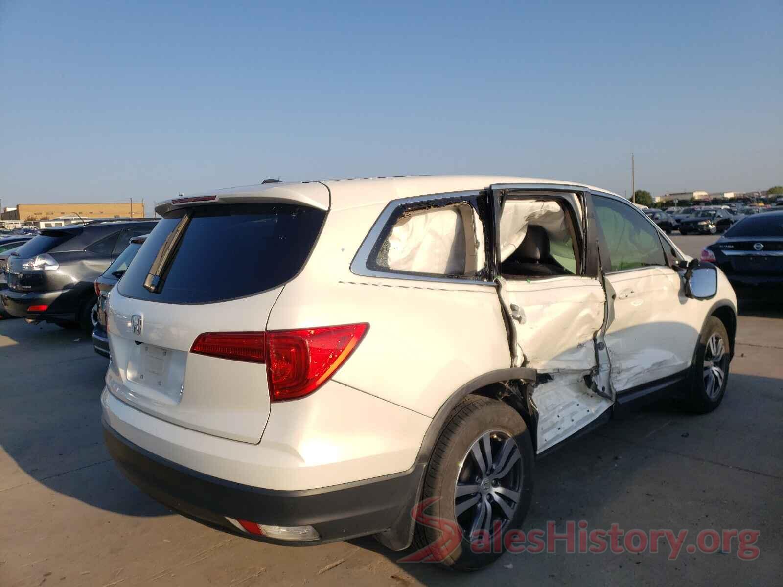 5FNYF5H33GB031039 2016 HONDA PILOT