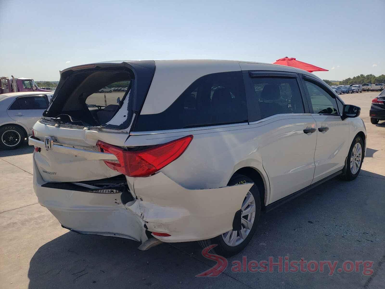 5FNRL6H27JB097336 2018 HONDA ODYSSEY