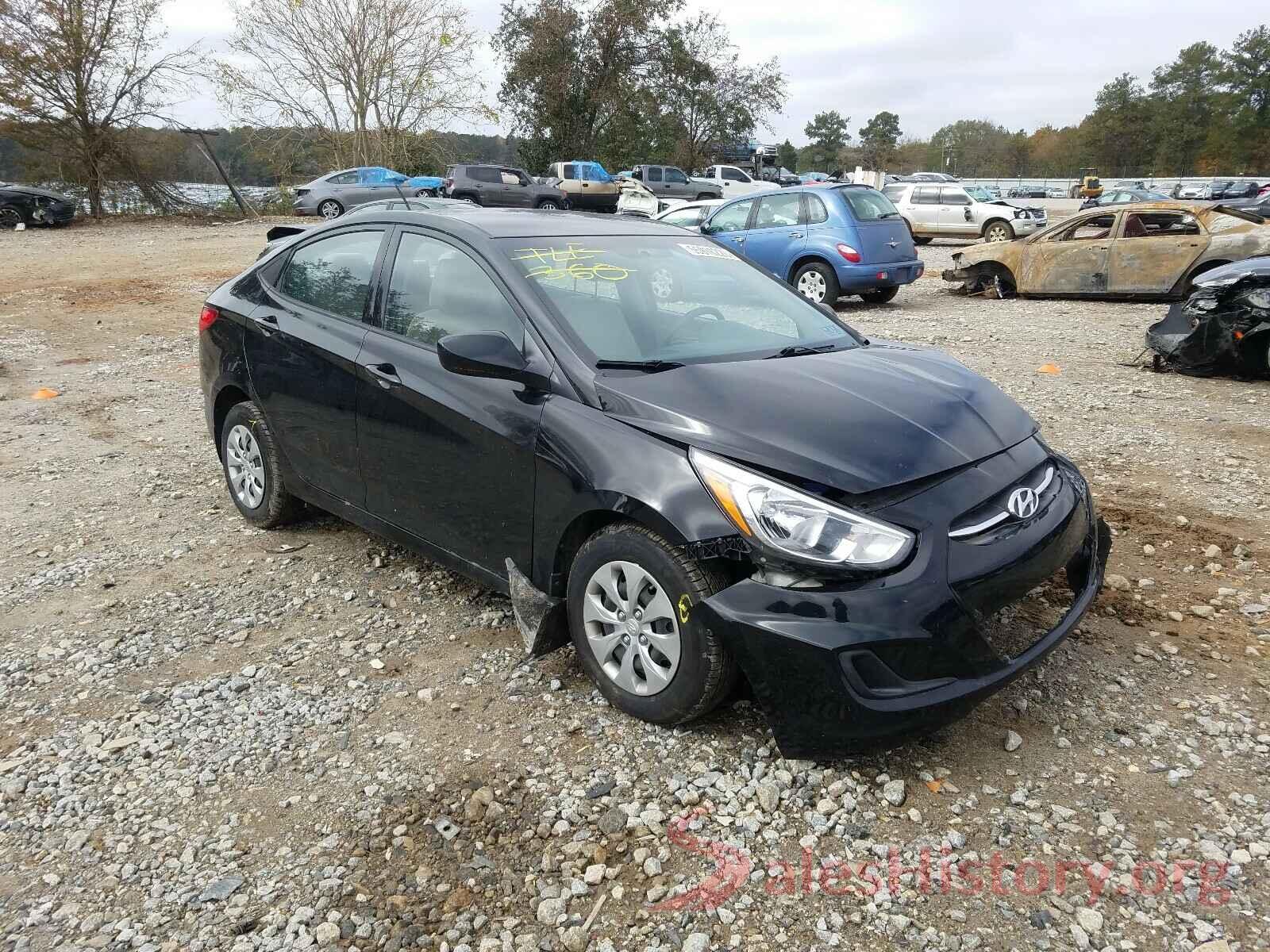 KMHCT4AE1GU074743 2016 HYUNDAI ACCENT