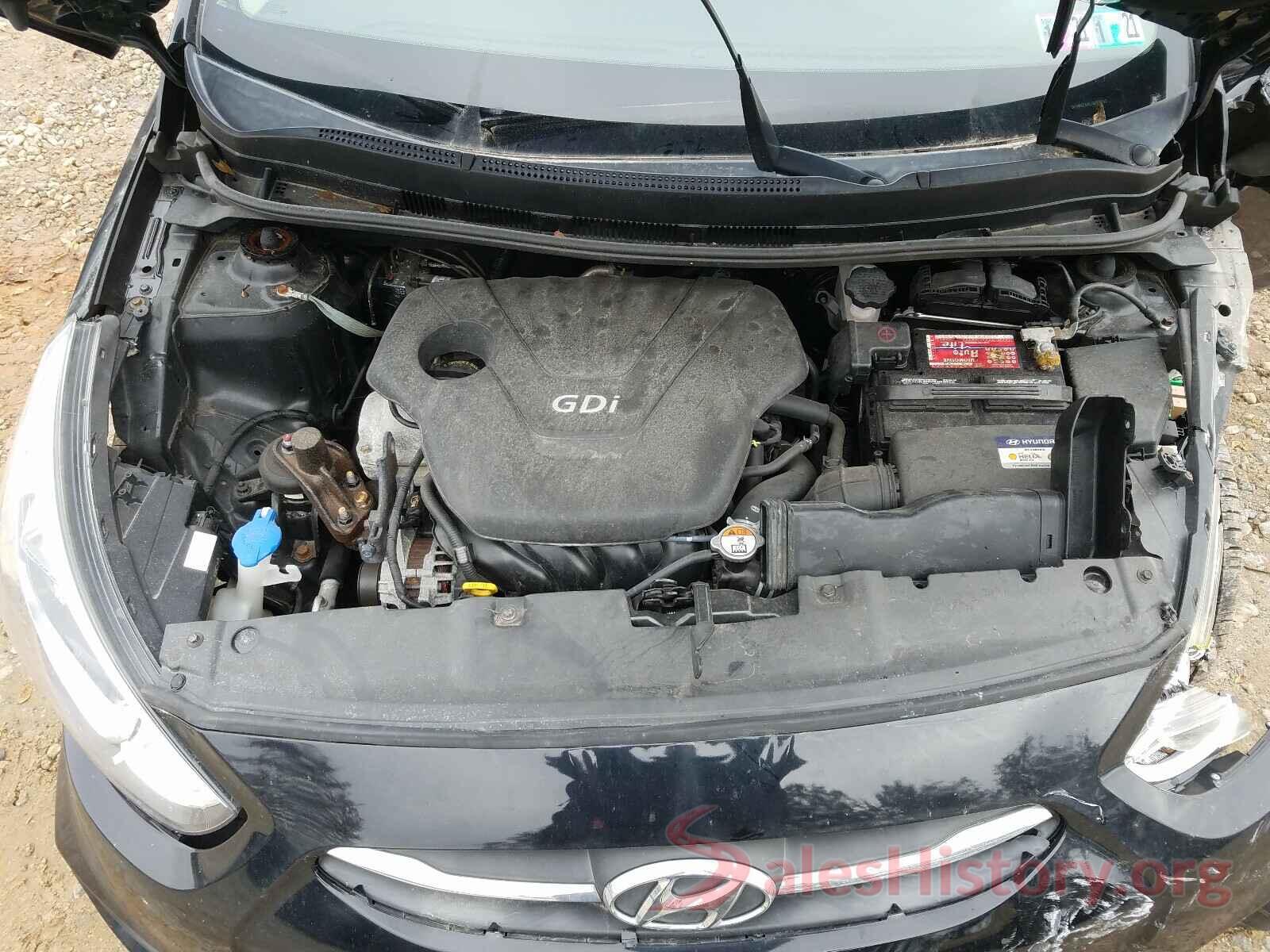 KMHCT4AE1GU074743 2016 HYUNDAI ACCENT