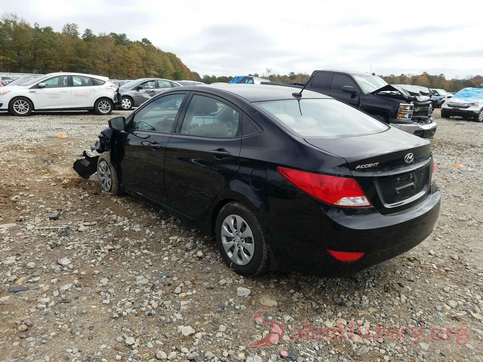 KMHCT4AE1GU074743 2016 HYUNDAI ACCENT