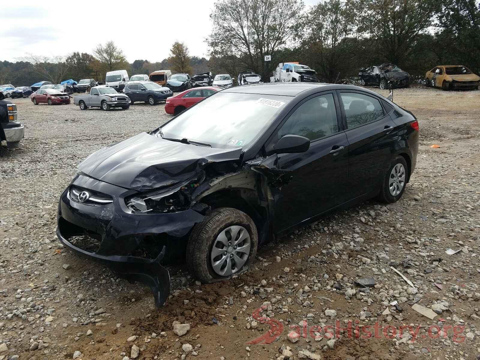 KMHCT4AE1GU074743 2016 HYUNDAI ACCENT