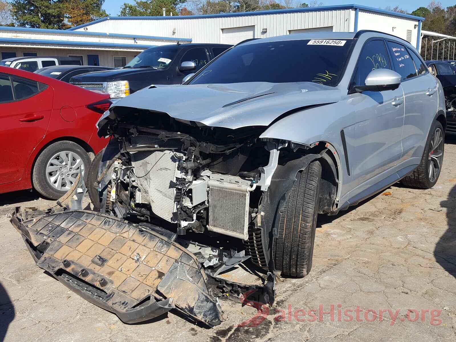 SADCZ2EE6KA603989 2019 JAGUAR F-PACE