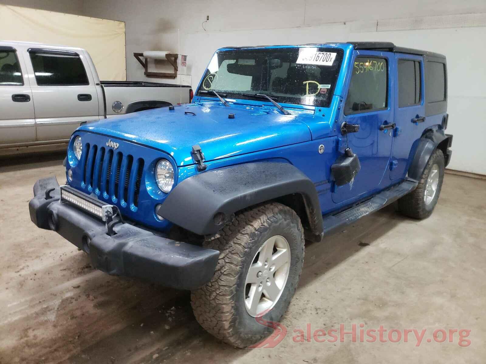 1C4BJWDG9GL154845 2016 JEEP WRANGLER