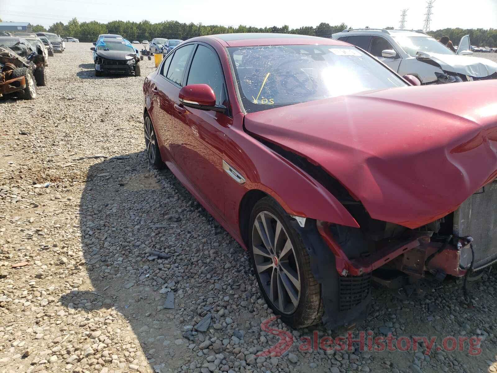 SAJAF4BV9HA963814 2017 JAGUAR XE