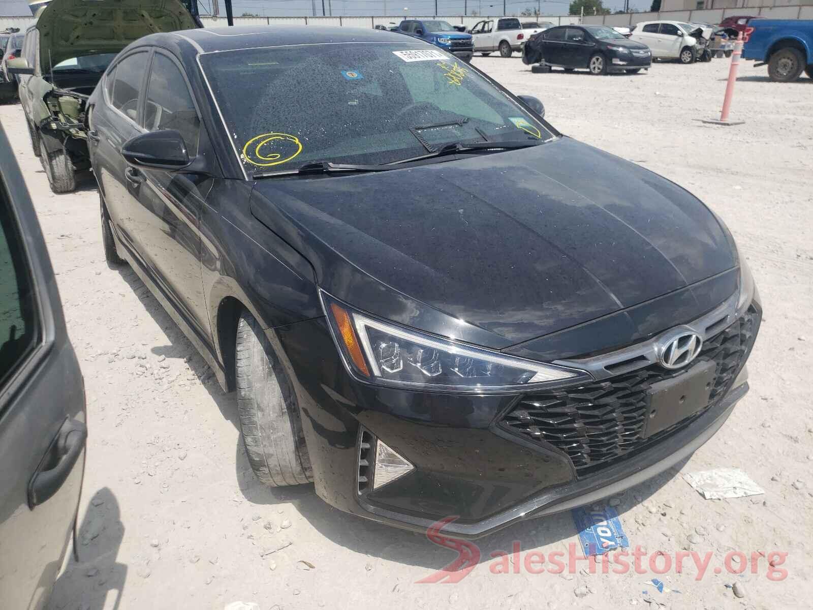 KMHD04LB3KU820635 2019 HYUNDAI ELANTRA