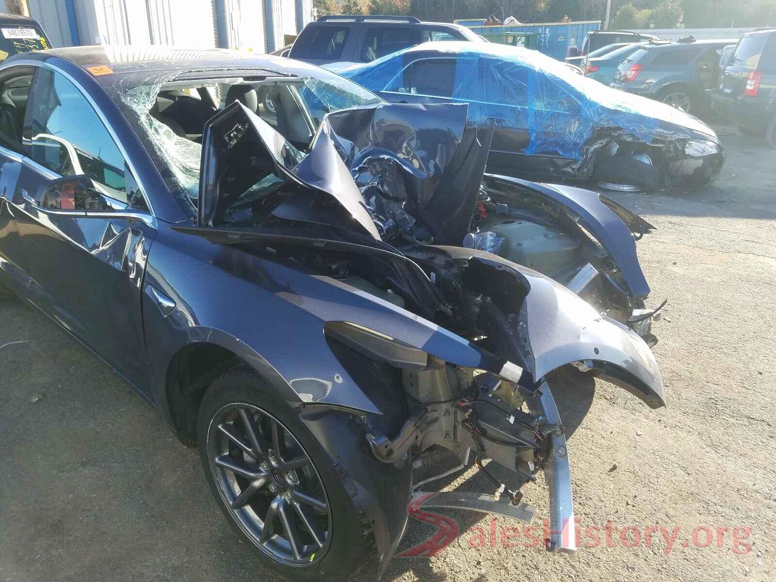 5YJ3E1EA3JF153691 2018 TESLA MODEL 3